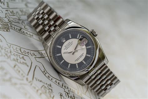 rolex vintage tuxedo dial